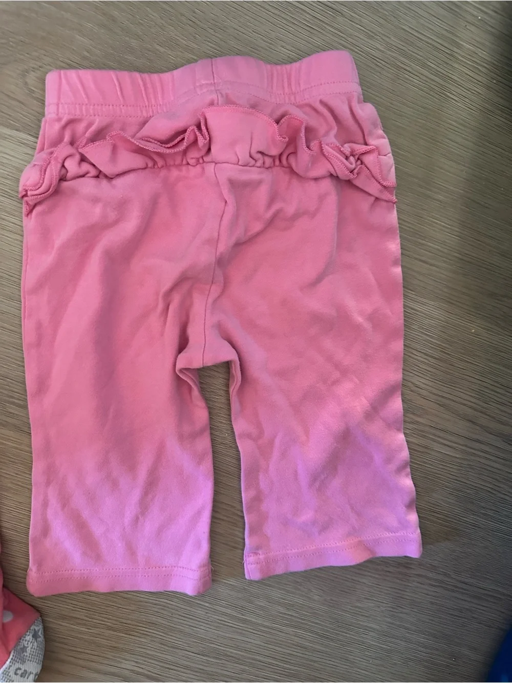 Carter's Coral Pink Polka Dot Monkey Footed One-Piece with Pink Pants
